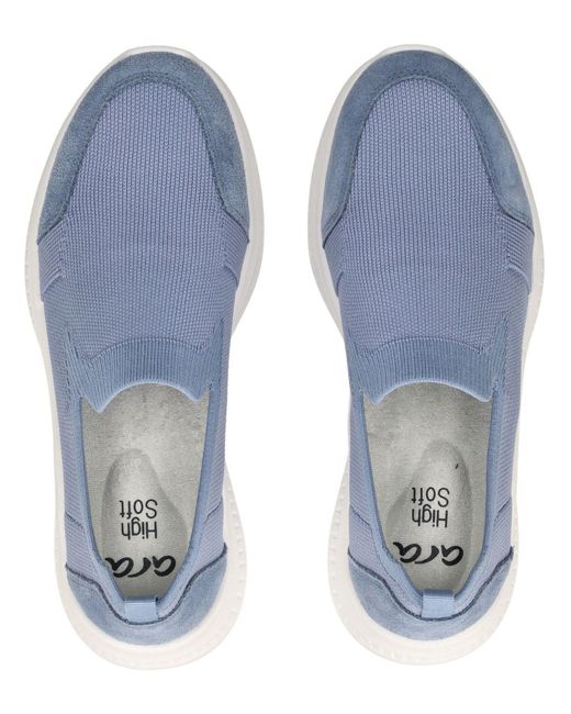 Ara Blue Slip On