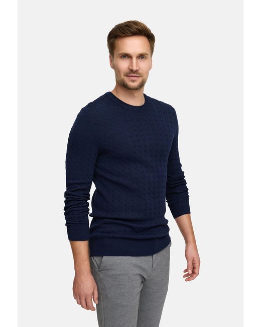JEFF Pullover Camden in Blue für Herren