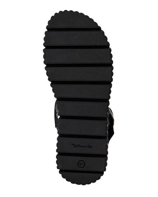 Tamaris Black Sandale