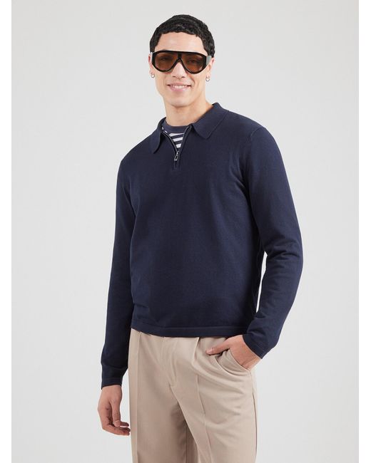 Fynch-Hatton Pullover Superflex in Blue für Herren