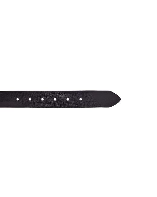 Vanzetti Ledergürtel 3.5Cm in Black für Herren