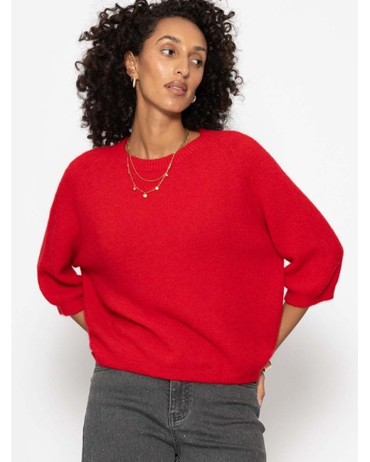 SassyClassy Red Pullover