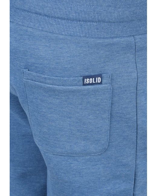 Solid Jogginghose 'benn' in Blue für Herren