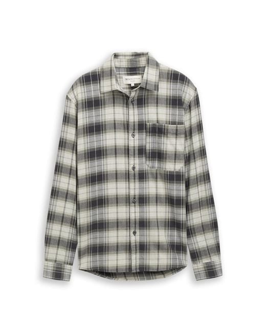 Tom Tailor Hemd in Gray für Herren