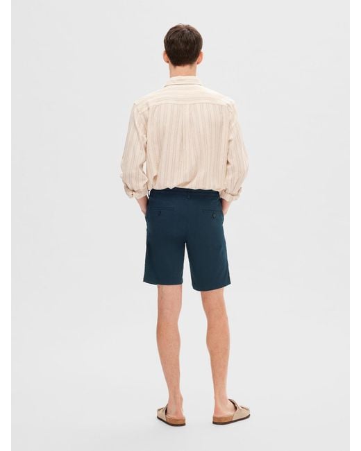 SELECTED Shorts in Blue für Herren