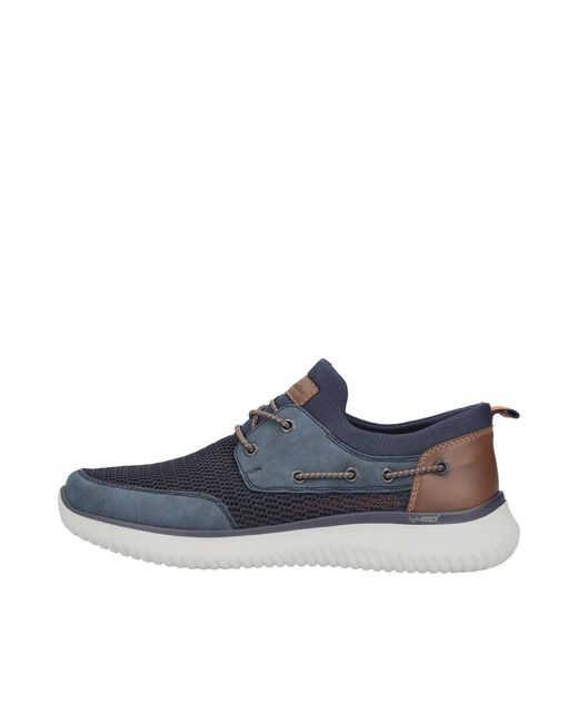 Rieker Slipper B9643 in Blue für Herren