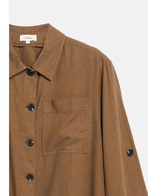 S.oliver Brown Bluse