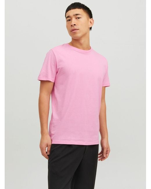 Jack & Jones T-Shirt in Pink für Herren