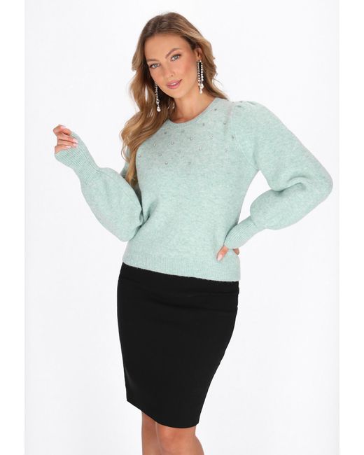 faina Blue Pullover