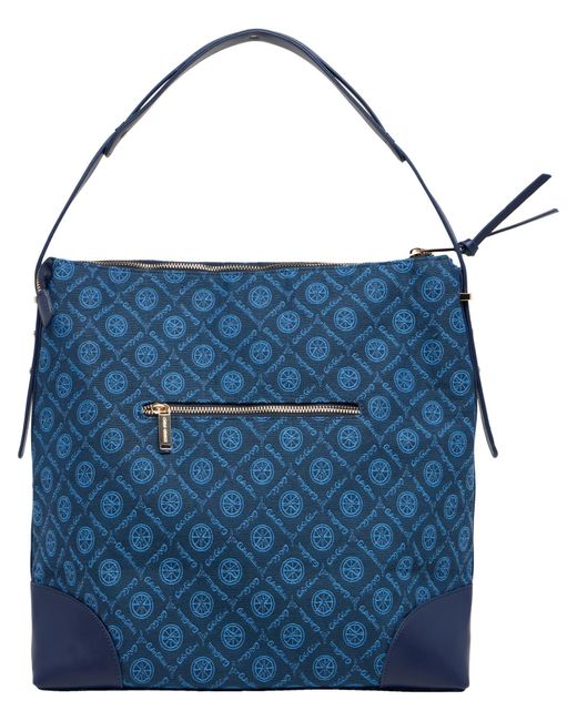 carlo colucci Blue Schultertasche Desaler