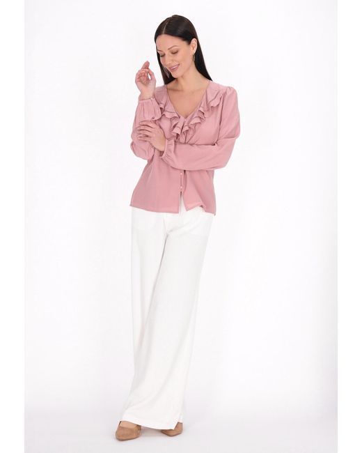 usha BLACK LABEL Pink Bluse