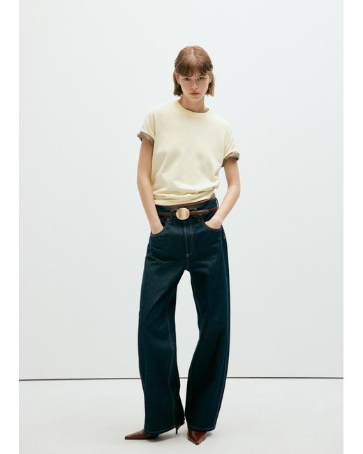 Mango White Pullover Arca