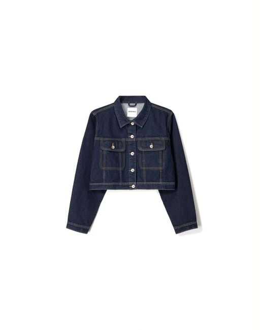 Bershka Blue Jacke
