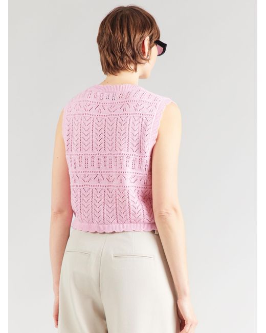ONLY Pink Strickweste