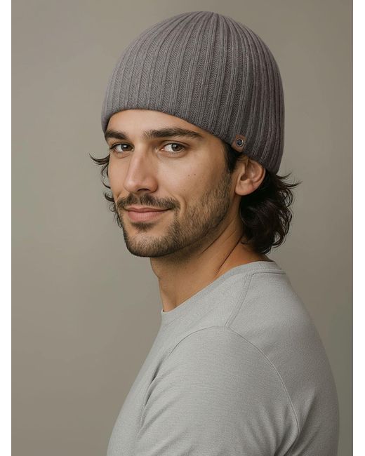 Neverless Mütze 2383 in Gray für Herren