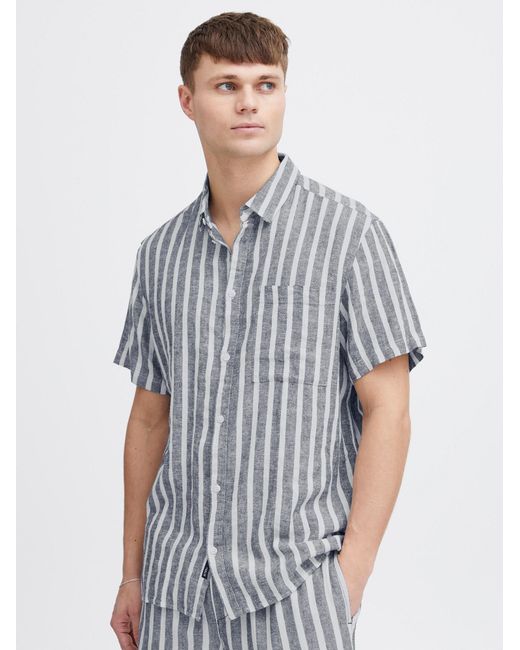 Solid Hemd Fried in Gray für Herren