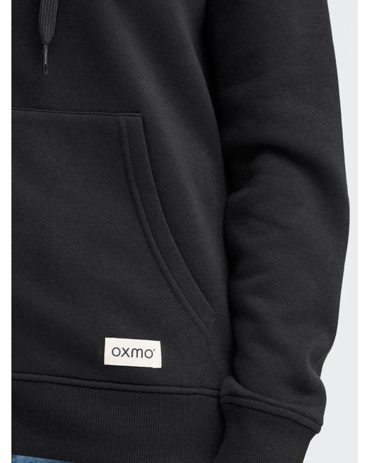 Oxmo Black Kapuzensweatjacke Oxkaren
