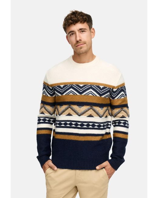 INDICODE Pullover Axton in Blue für Herren