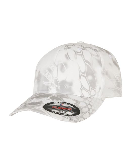Flexfit White Cap Kryptek