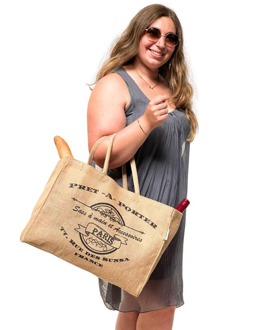 DOMELO Natural Strandtasche