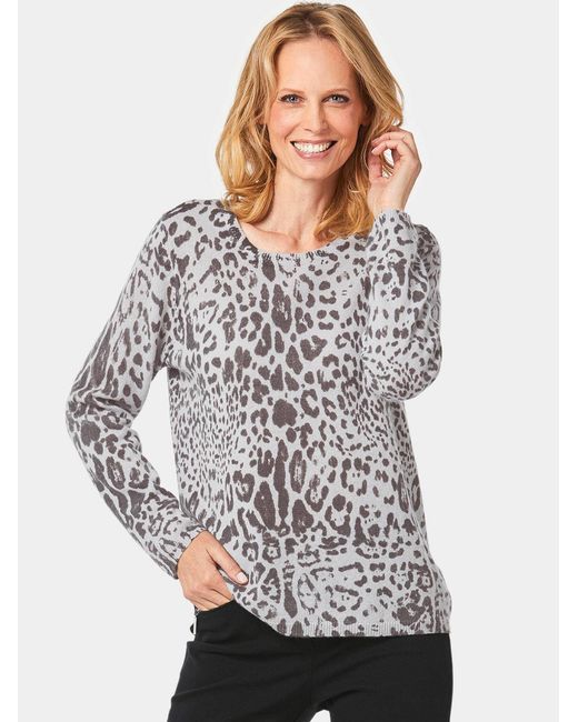 Goldner White Pullover