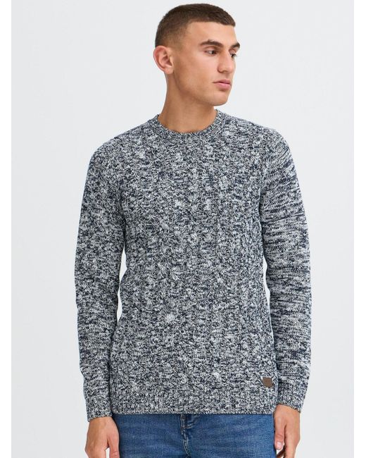 Solid Pullover Sdricco in Blue für Herren