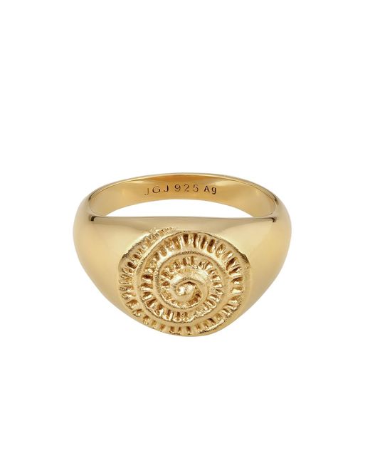 Kuzzoi Ring in Metallic für Herren