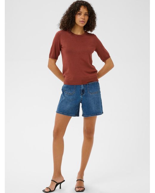 Kaffe Red Pullover Kalizza