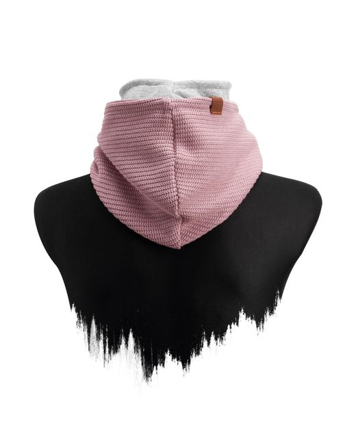 Manufaktur13 Pink Schal Hooded Loop