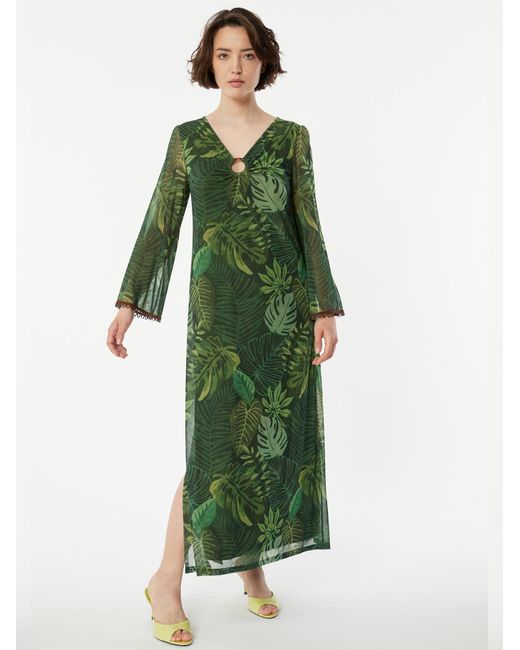 Ana Alcazar Green Kleid Ziesa
