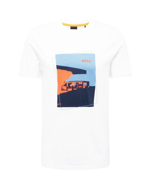 BOSS Orange T-shirt in Weiß für Herren | Lyst AT