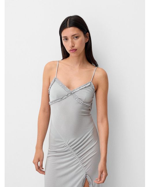 Bershka White Kleid