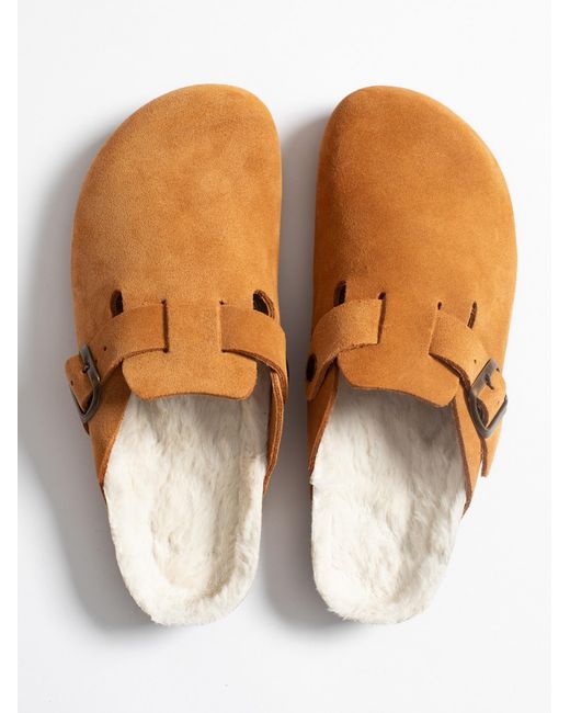 Bayton White Clogs