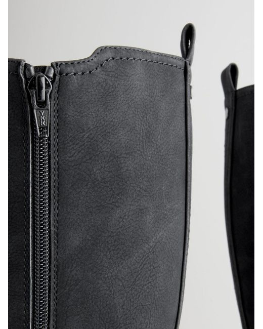 Next Black Stiefel
