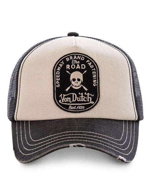 Von Dutch Cap Crew in Black für Herren