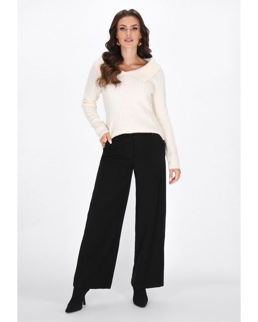 faina White Pullover