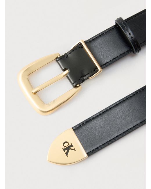 Calvin Klein Black Gürtel