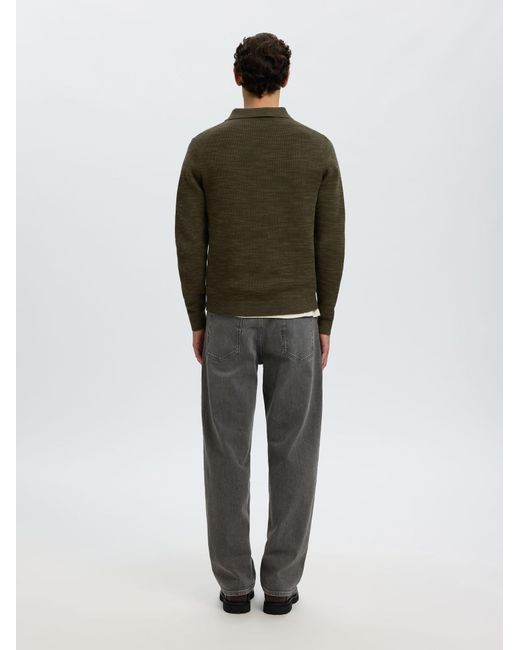 SELECTED Pullover in Green für Herren