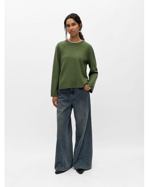 Object Green Pullover Objreynard