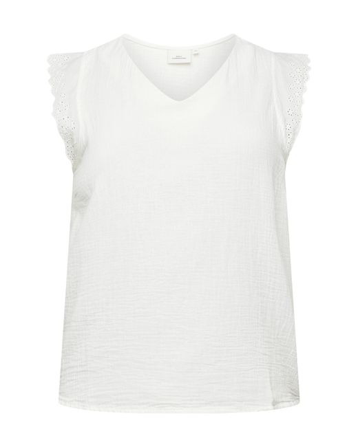 Only Carmakoma White Shirt 'thyra'
