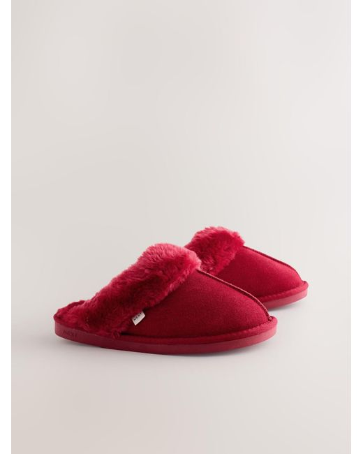 Next Red Hausschuh