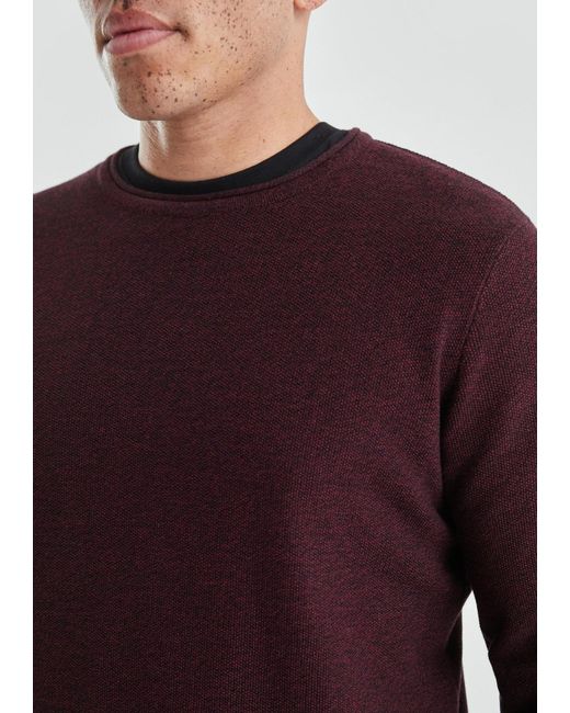 QS Pullover in Purple für Herren