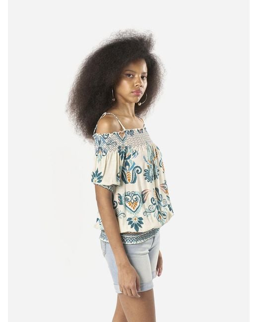 Koröshi Multicolor Bluse