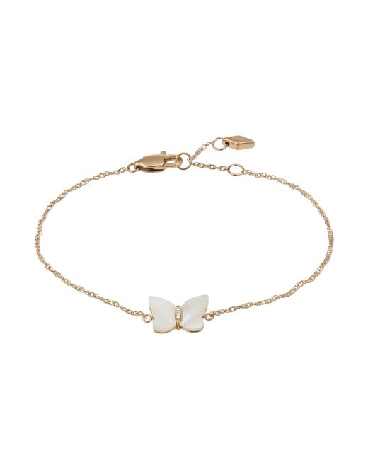 Fossil White Armband