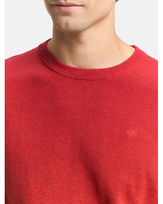 Tom Tailor Pullover in Red für Herren