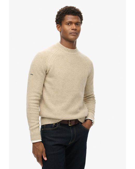Superdry & Co Pullover in Natural für Herren
