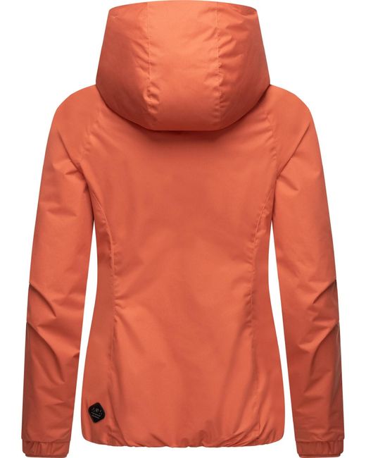 Ragwear Orange Funktionsjacke 'Dizzie'
