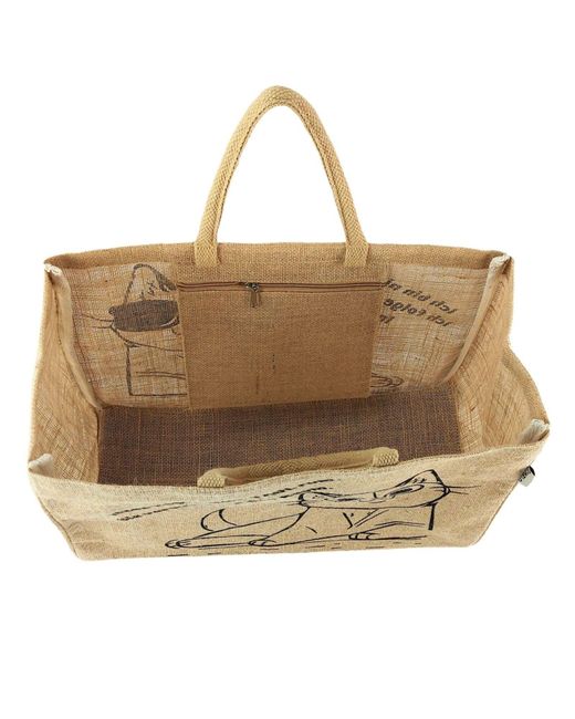 DOMELO Natural Strandtasche
