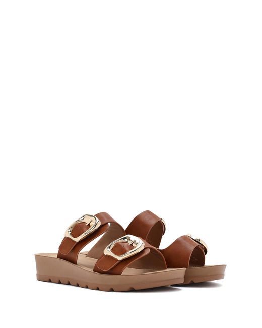Derimod Brown Pantolette