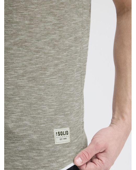 Solid Shirt Rigos in Gray für Herren